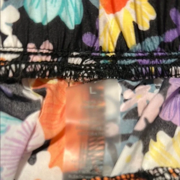 Dip Athletic Shorts Orange and Blue Vibrant Design - Picture 4 of 6